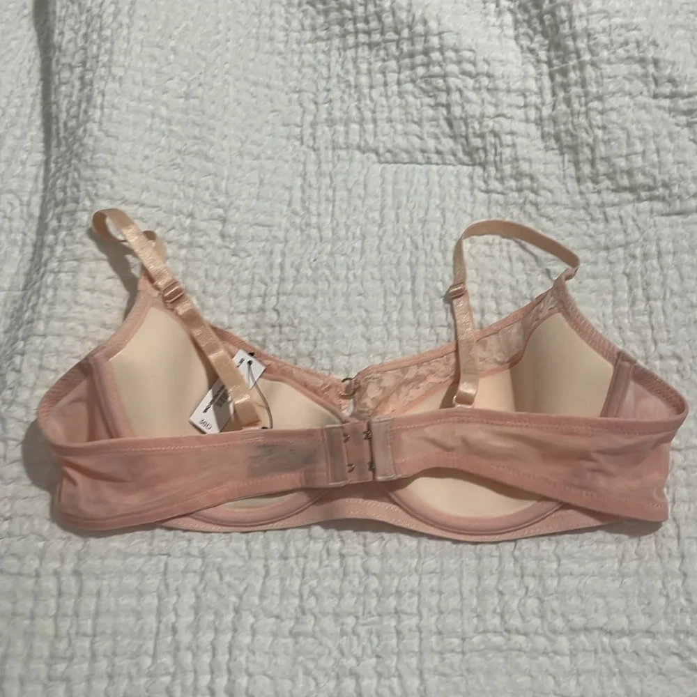 New Adore Me 38D Pink Lace Bra NWT